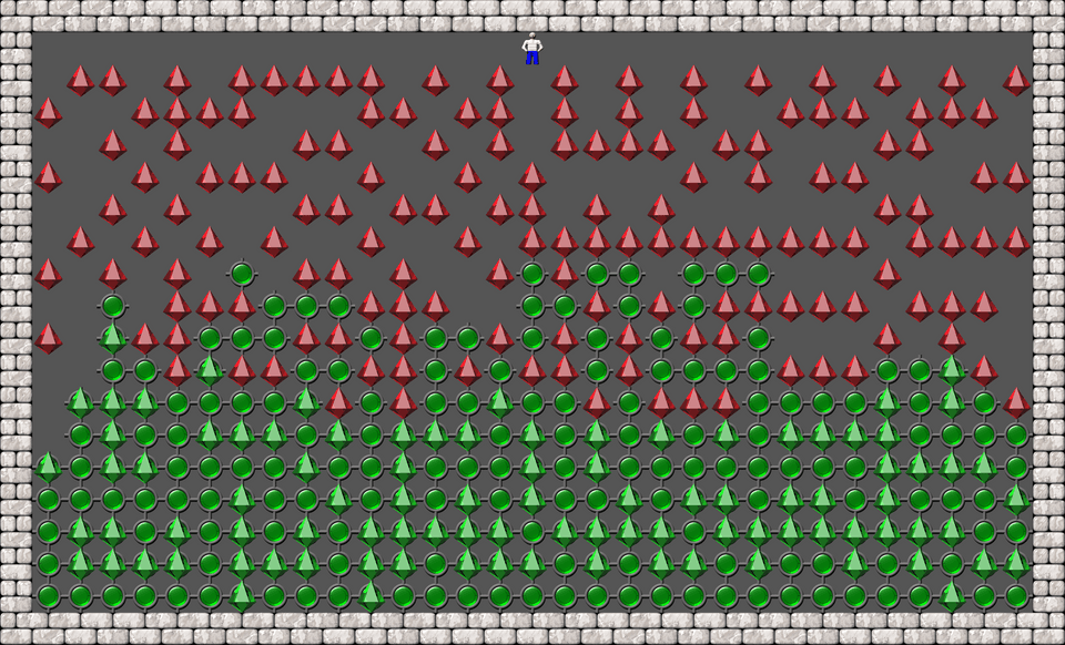 Sokoban Mass Remodel level 1129